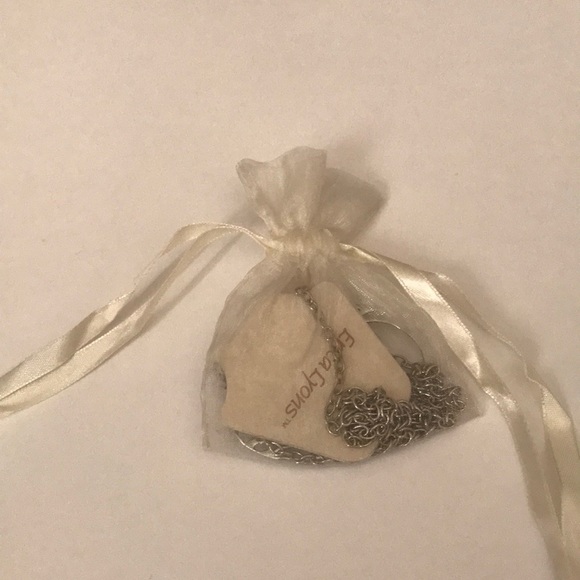 Silver Necklace w/ 14” chain - Picture 2 of 5